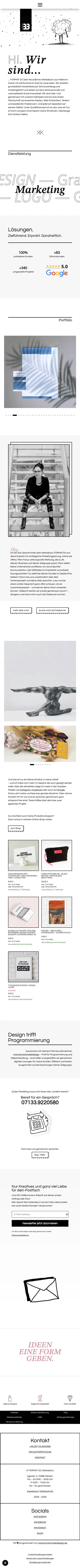 Mobile Ansicht