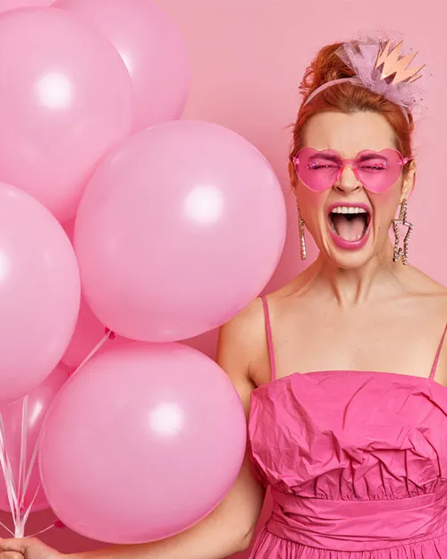 Referenz einer Event Webseite für Clown, Feiern und Partybedarf