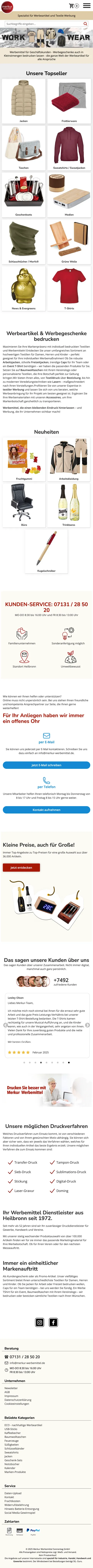 Mobile Ansicht