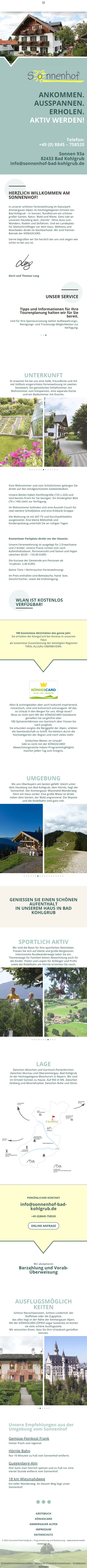 Mobile Ansicht